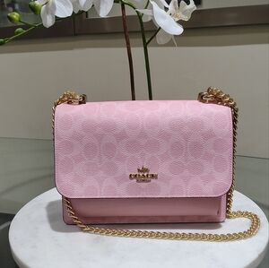 New! ☪Limited Edition Coach Klare Crossbody In Signature Canvas, #CAL29 Only 1 L